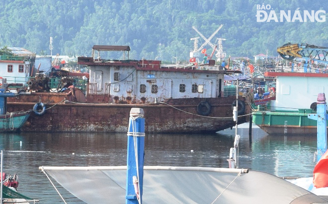 Xử lý các tàu không đủ điều kiện khai thác hải sản đang neo đậu tại âu thuyền Thọ Quang