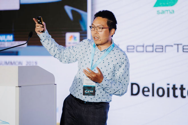 TS. Nguyễn Văn Dương là diễn giả thuyết trình mở màn tại hội thảo Innovation Connectivity Autonomuos - ICA Summit 2022 ngày 30 và 31-5-2022 tại thành phố Munich của Đức. Ảnh: ICA	