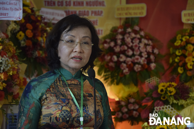 Da Nang People’s Committee Vice Chairwoman Ngo Thi Kim Yen 