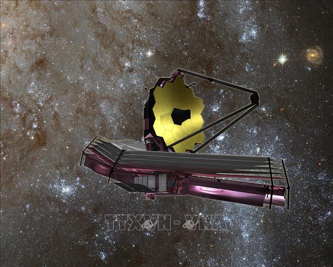 Hình ảnh kính viễn vọng không gian James Webb. Ảnh tư liệu: AFP/TTXVN