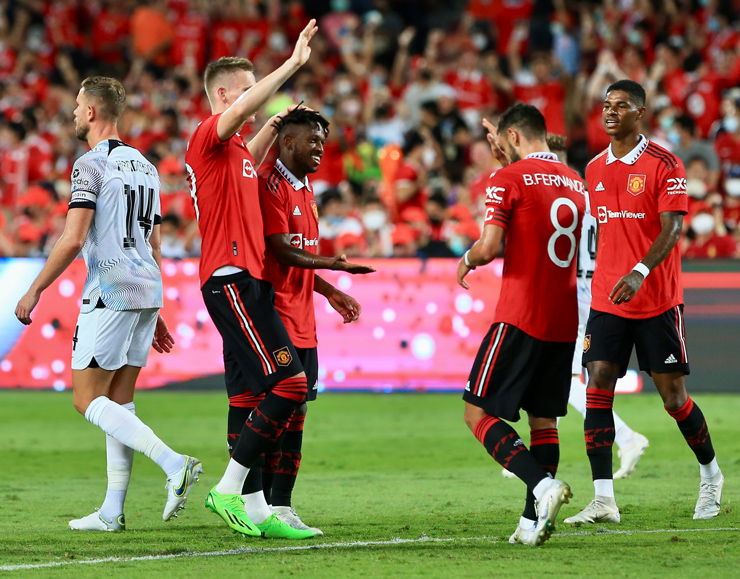 Manchester United thắng đậm Liverpool tại Thái Lan. (Nguồn: Getty Images)