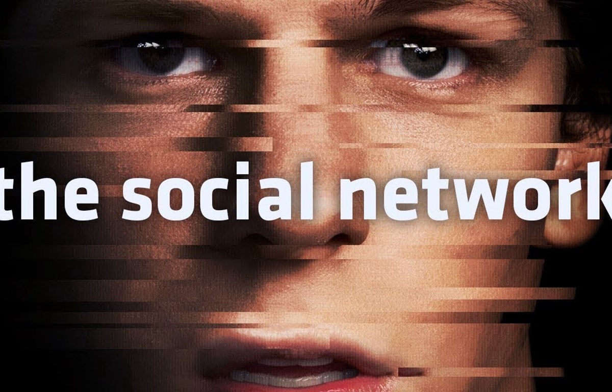 The Social Network, tác phẩm đình đám về sự hình thành của mạng xã hội Facebook. (Ảnh: Sony Pictures)