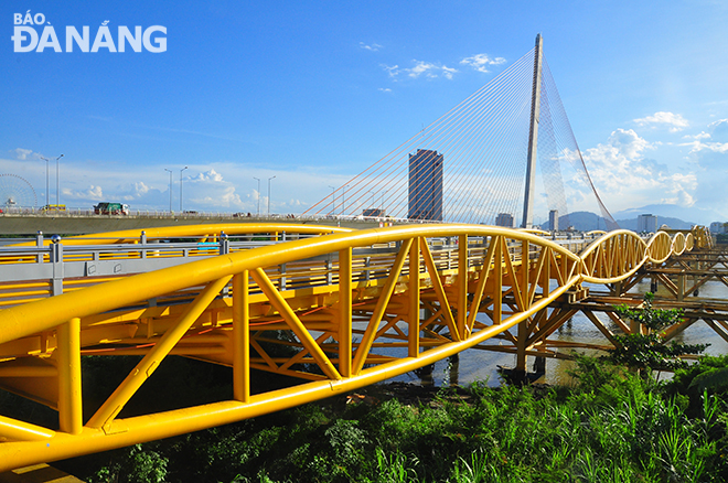 A view of the already-renovated Nguyen Van Troi Bridge. Photo: THANH LAN