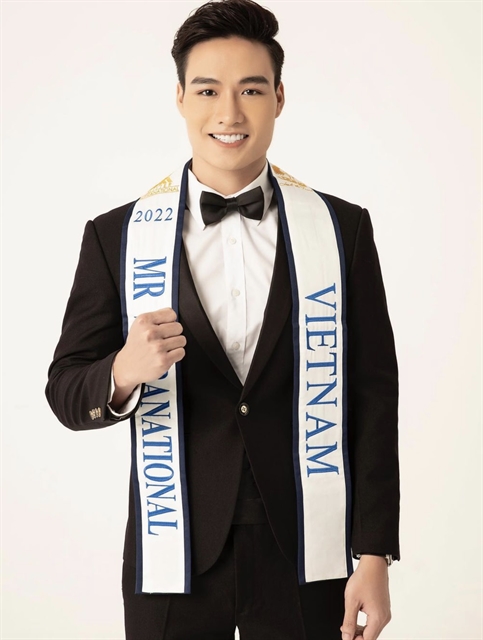 Dat Kyo was named in the Top 10 finalists and won the title of Mister Supranational Asia 2022. Photo courtesy of Mister Supranational 2022