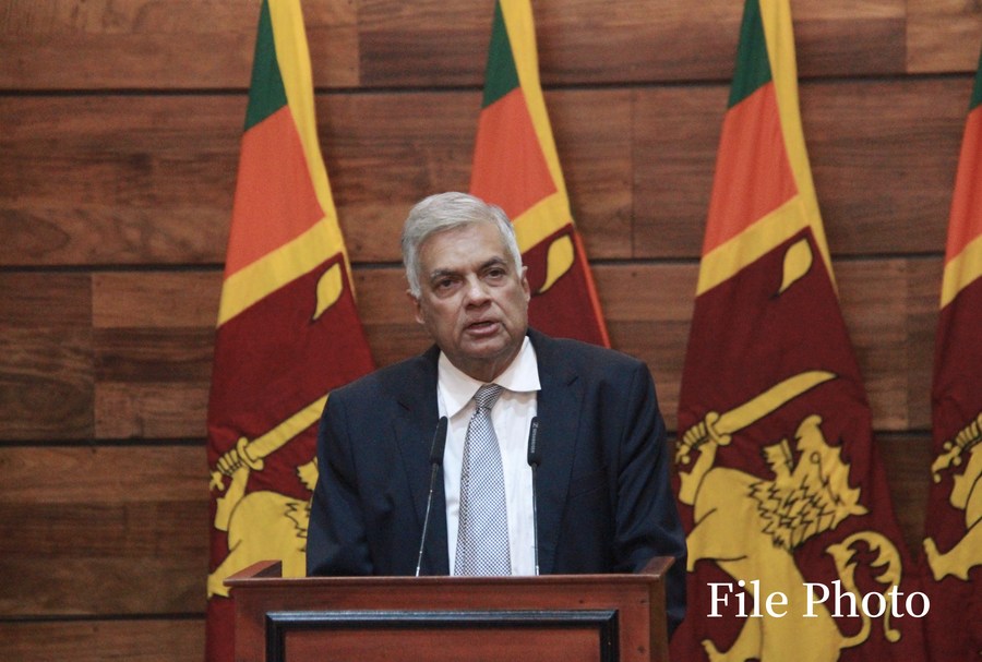 Tân Tổng thống Sri Lanka Ranil Wickremesinghe. Ảnh: Xinhua