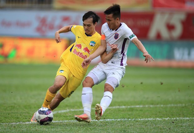 Hoàng Anh Gia Lai đã có 3 chiến thắng liên tiếp ở V-League 2022. (Ảnh: HAGL)