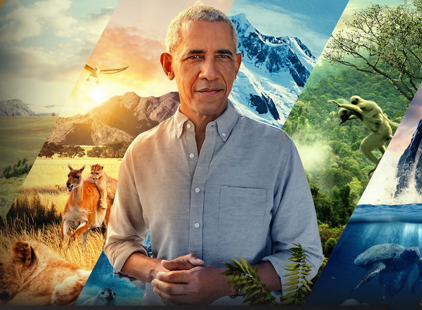 Cựu Tổng thống Mỹ Barack Obama tham gia dẫn chuyện trong serie phim tài liệu  Our Great National Parks. Ảnh: Netflix.com