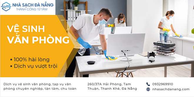 NHASACHDANANG - Công ty dịch vụ vệ sinh văn phòng tốt nhất Đà Nẵng