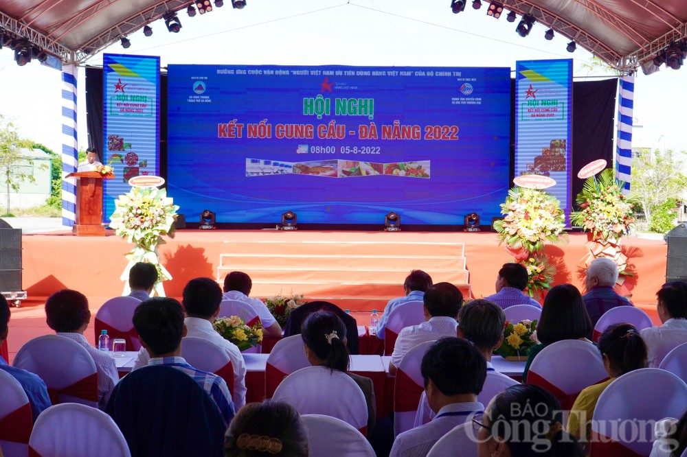 115 đơn vị sản xuất, phân phối tham gia Hội nghị kết nối cung cầu Đà Nẵng 2022