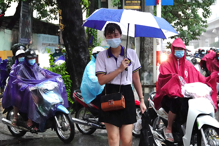 Thời tiết ngày 7-8: Nhiều nơi trên cả nước có mưa rào và dông