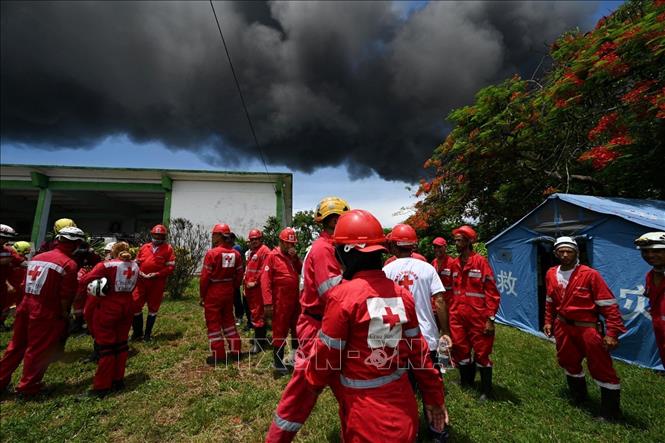 Vụ cháy kho dầu tại Cuba: Con số thương vong tiếp tục tăng cao