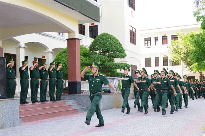 Bộ Quốc phòng kiểm tra chấp hành điều lệnh năm 2022 tại Bộ đội Biên phòng thành phố