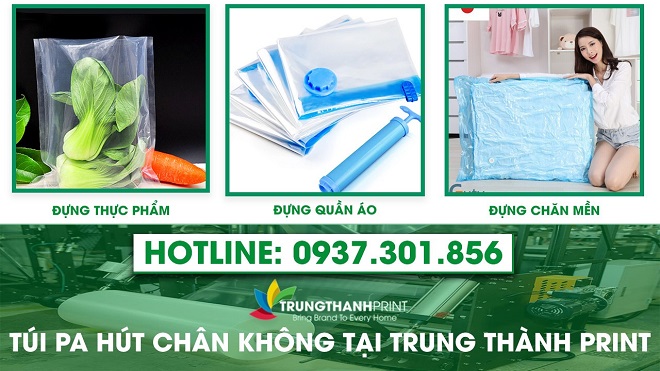 Cơ sở bán túi hút chân không giá rẻ TP. Hồ Chí Minh - Trung Thành Print