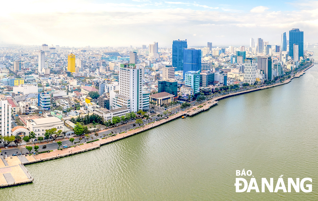 The Han Riverside area will attract investment in high-rise apartment buildings to offer high-end apartments, shaping a new trend in the development of the city’s real estate industry. Photo: HUY TUAN