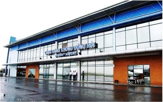 Quảng Bình sở hữu Cảng hàng không Đồng Hới thuận lợi cho giao thương.