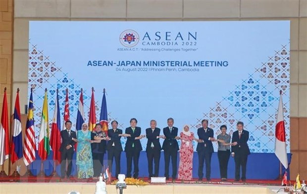 Delegates to the ASEAN-Japan Ministerial Meeting. (Photo: VNA)