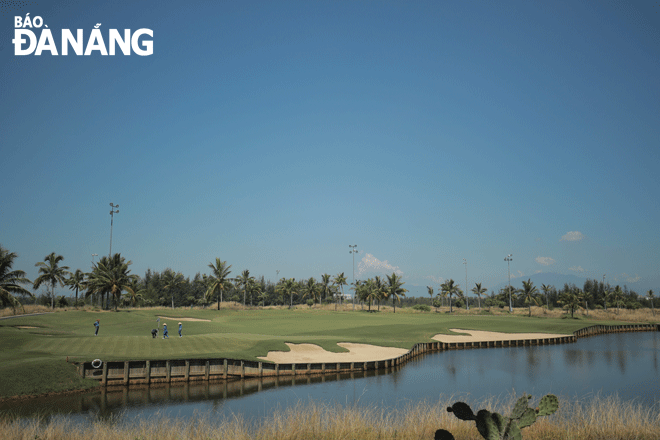 Sân BRG Đà Nẵng Golf Resort là nơi lý tưởng để du khách tận hưởng những trải nghiệm tuyệt vời cùng golf và các dịch vụ đẳng cấp.  Ảnh: QUỲNH TRANG