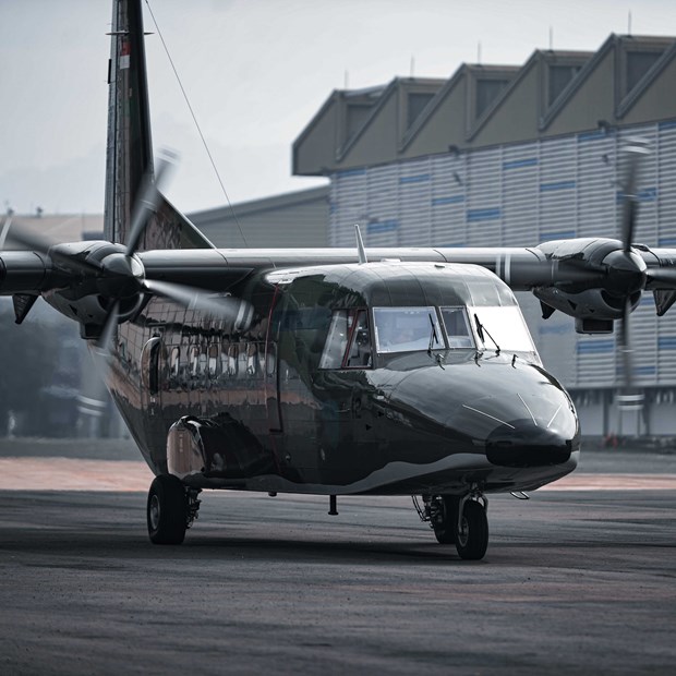 NC212i Maritime Surveillance Aircraft (MSA) produced by PT Dirgantara Indonesia. (PTDI). (Photo: indonesiawindow.com)