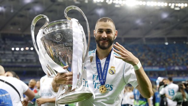 Benzema là ứng viên sáng giá nhất cho danh hiệu Quả bóng Vàng 2022. (Nguồn: Getty Images)