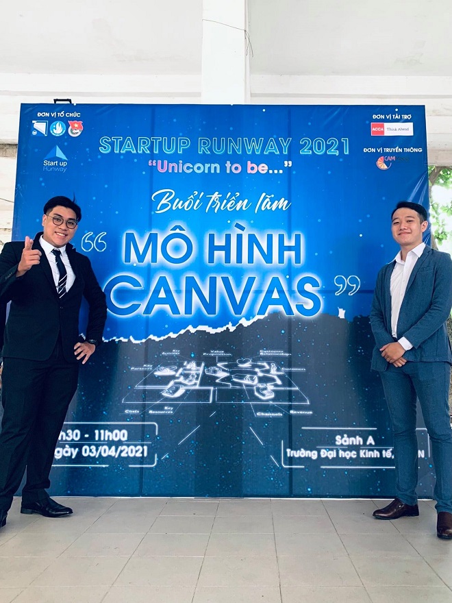 Sinh viên CIE đạt giải Nhì cuộc thi Startup Runway 2021.