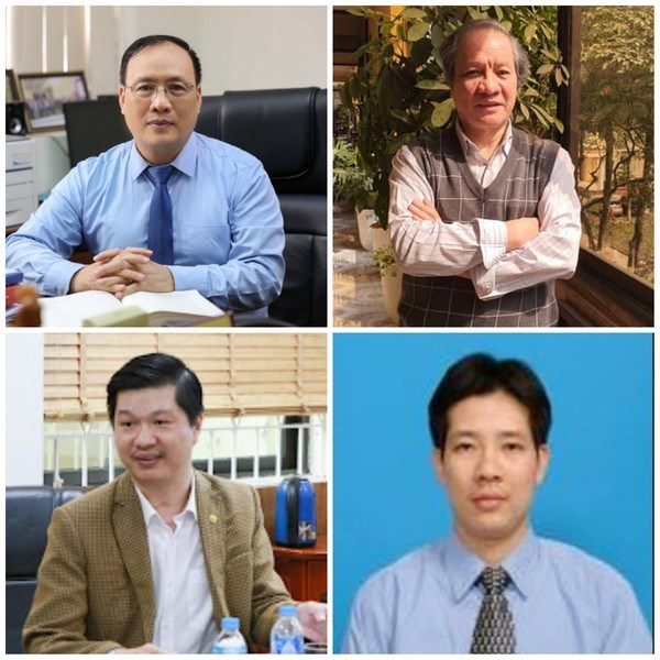 Four scientists from Viet Nam National University-Hanoi (Photo: vnu.edu.vn)