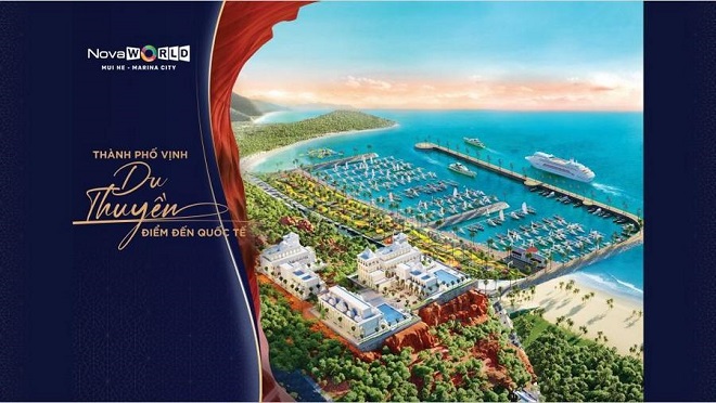 Marina City Mũi Né - Thành phố vịnh du thuyền điểm đến quốc tế.