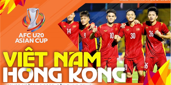 U20 Việt Nam hướng đến chiến thắng trước U20 Hồng Kông (Trung Quốc)