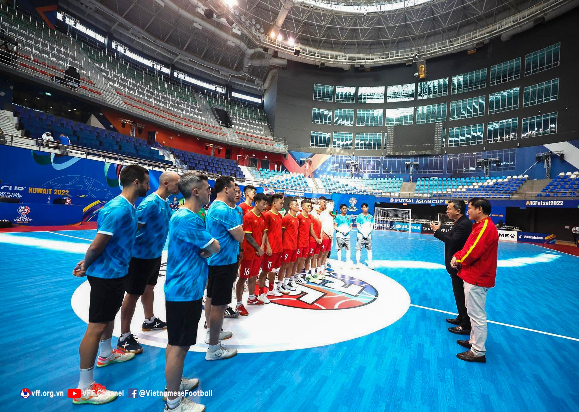 Đội tuyển futsal Việt Nam đặt mục tiêu giành chiến thắng trước Hàn Quốc