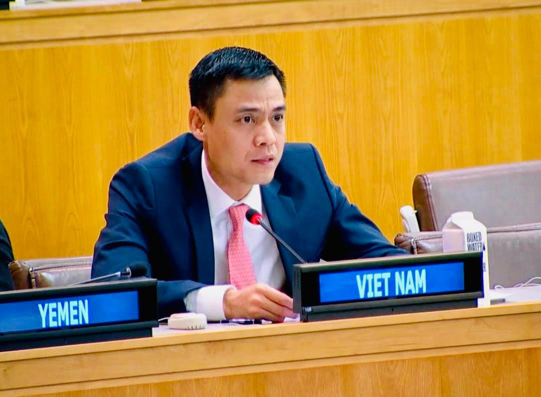Khóa họp 77 ĐHĐ LHQ: Việt Nam thay mặt ASEAN khẳng định cam kết mạnh mẽ về tăng cường hợp tác phát triển
