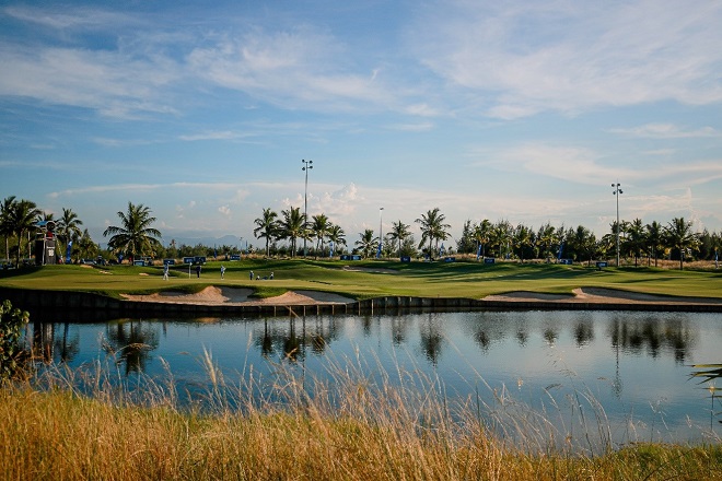 Sân Nicklaus nơi đang diễn ra giải đấu BRG Open Golf Championship Danang 2022.