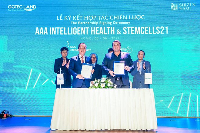 Tập đoàn StemCells 21 (Thái Lan) chính thức hợp tác đầu tư vào AAA Intelligent Health.