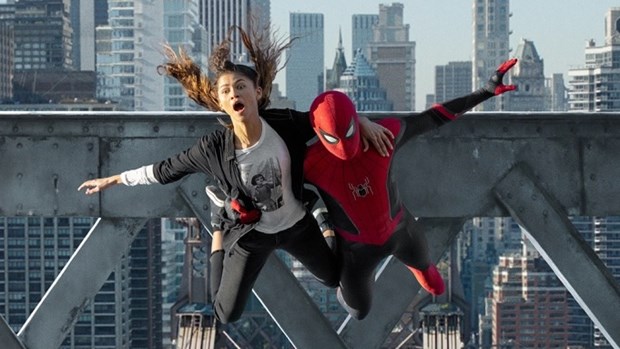 Một cảnh trong 'Spider-Man: No Way Home.' (Nguồn: Columbia Pictures)