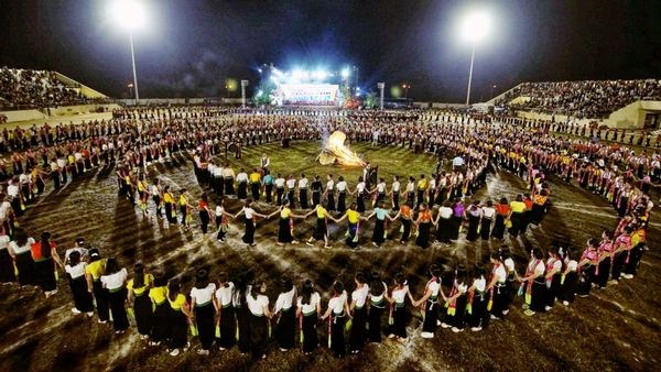 A Xoe dance performance (Photo: VNA)