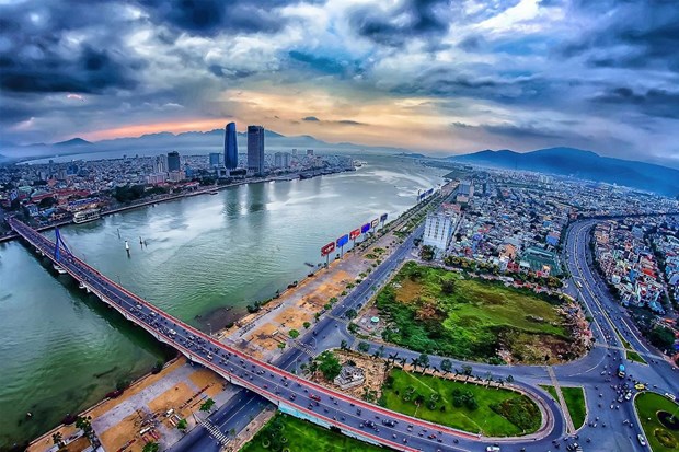 A view of the downtown Da Nang city (Photo: VNA)
