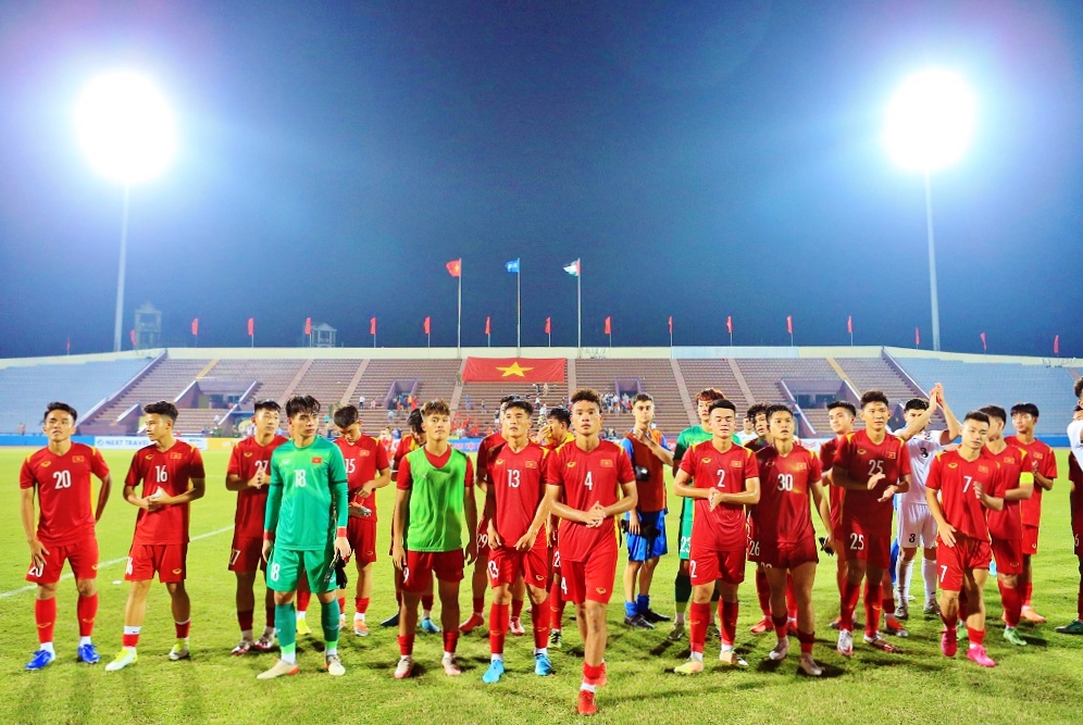 Ngày 12-9, tuyển U20 Việt Nam sang Indonesia để bắt đầu chiến dịch vòng loại U20 châu Á 2023. Ảnh: VFF