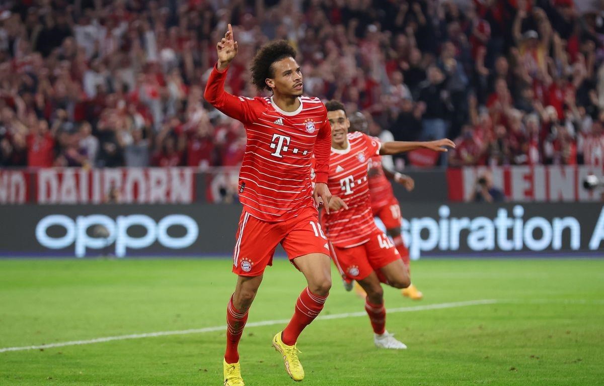 Sane ấn định chiến thắng cho Bayern trước Barcelona. (Nguồn: Getty Images)