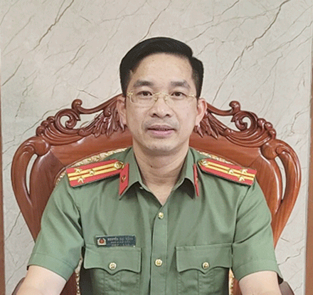 Thượng tá Nguyễn Đại Đồng, Phó Giám đốc Công an thành phố.