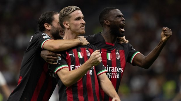 AC Milan thắng trận đầu ở Champions League mùa này. (Nguồn: Getty Images)