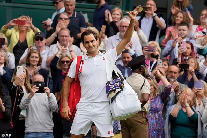 Federer tuyên bố giã từ sự nghiệp ở tuổi 41. Ảnh: AP.	