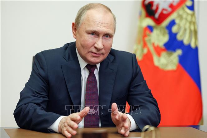  Tổng thống Nga Vladimir Putin. Ảnh: TTXVN