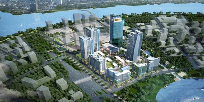 Phối cảnh căn hộ Eco Smart City với tầm view hướng sông Sài Gòn.