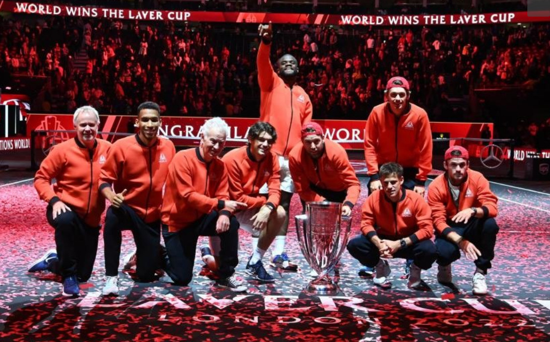 Đội tuyển Thế giới lần đầu vô địch Laver Cup 2022. Ảnh: Eurosports