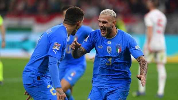 Italy thẳng tiến vào bán kết Nations League. (Nguồn: Getty Images)