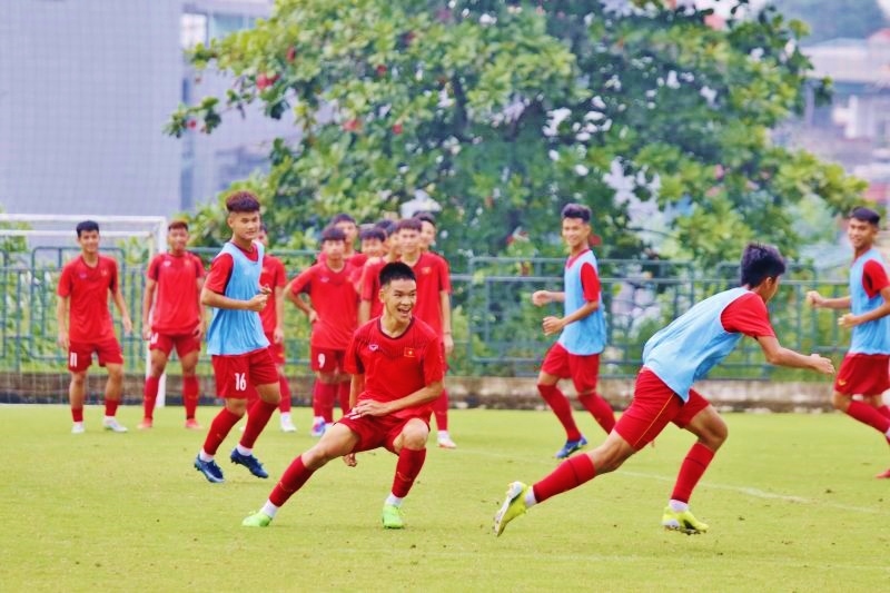 Để chuẩn bị cho vòng loại giải U17 châu Á năm 2023, đội tuyển U17 Việt Nam đã có chuyến tập huấn quan trọng tại Nhật Bản. Ảnh: VFF