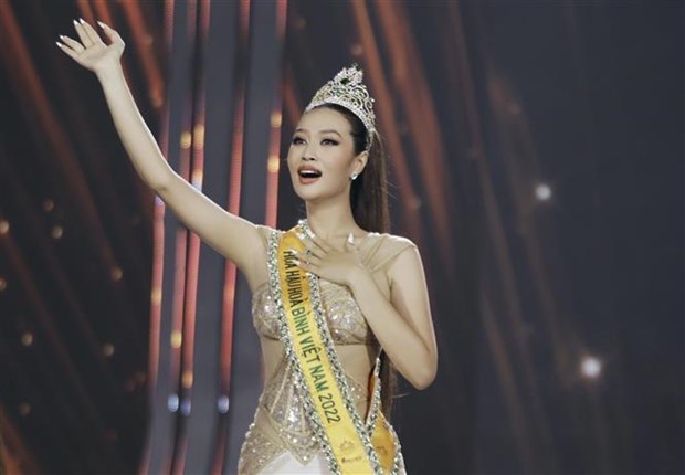 Doan Thien An - Miss Grand Viet Nam 2022 (Photo: vtv.vn)