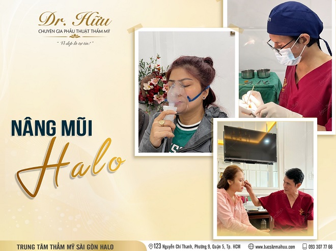 Nâng mũi tại Thẩm mỹ Sài Gòn Halo - phương pháp nâng mũi an toàn, đẹp tự nhiên.