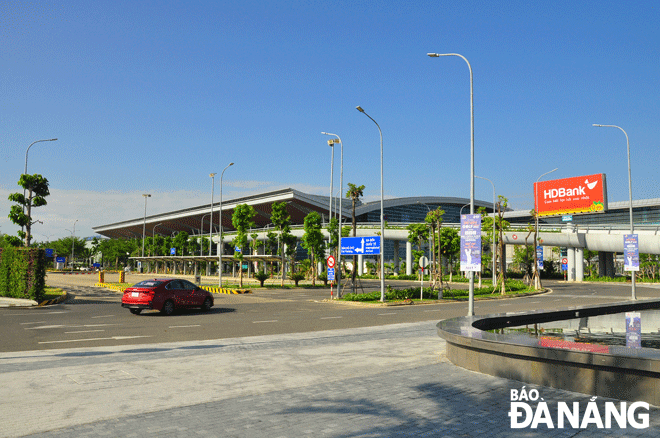 Da Nang International Airport is the core point of the airport subdivision. Photo: THANH LAN