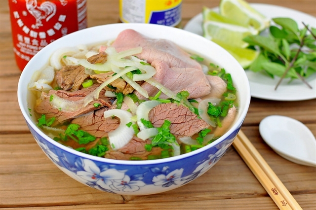 Pho is a must-try dish for visitors to Viet Nam. Photo vov.vn