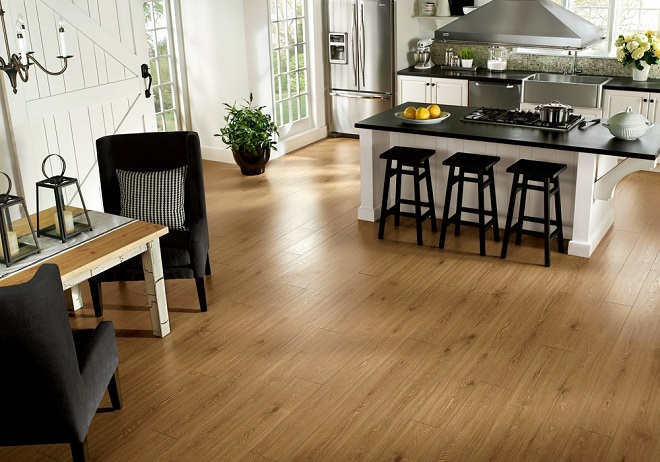 Sàn gỗ chịu nước Malaysia phù hợp với mọi không gian nội thất.