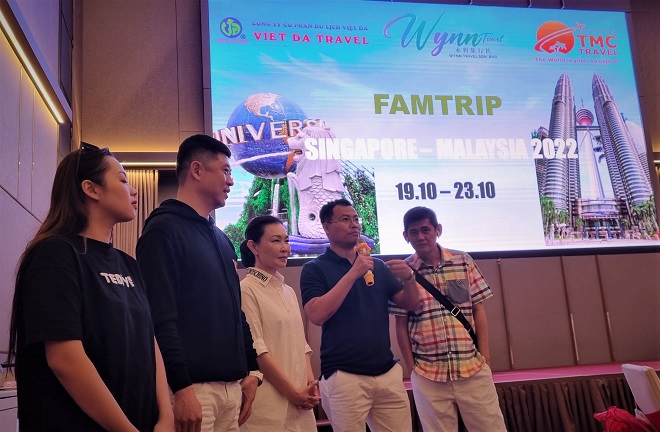 Chương trình Famtrip nhằm tạo sự kết nối, hợp tác giữa các doanh nghiệp du lịch tại thị trường miền Trung Việt Nam với thị trường Singapore, Malaysia.